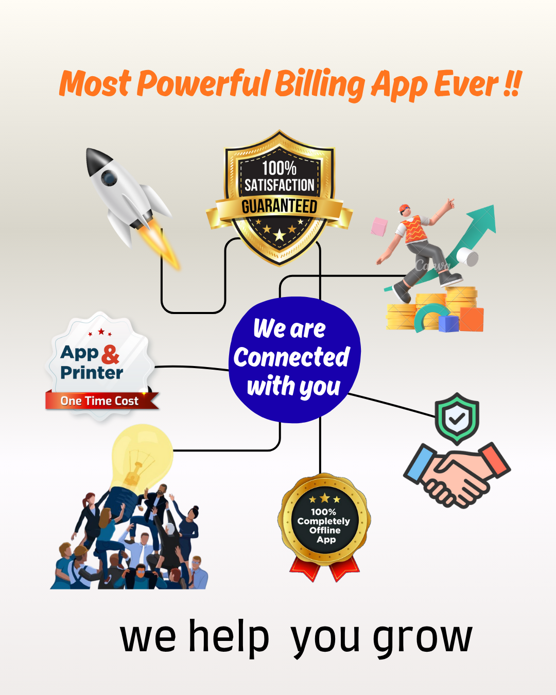 Billing App Illustration