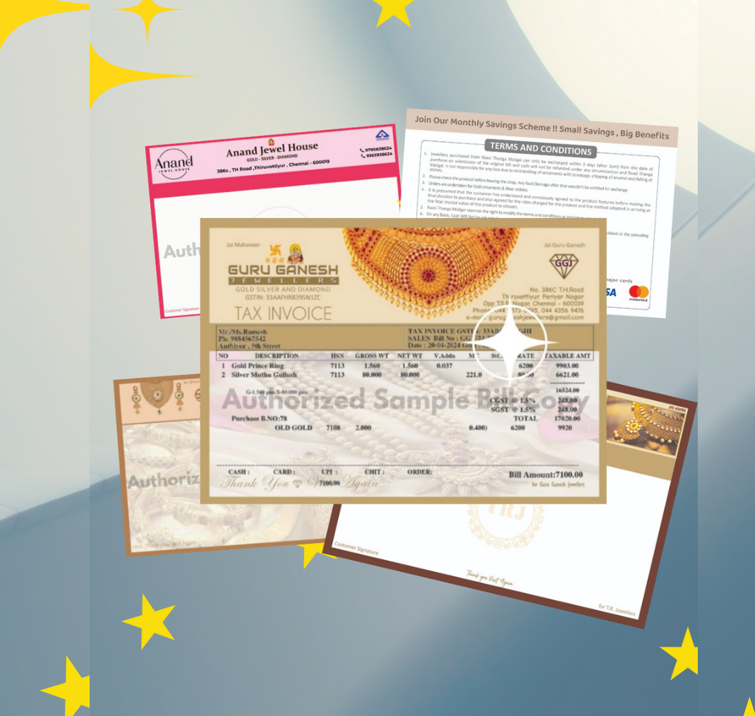 Jewellery Bill